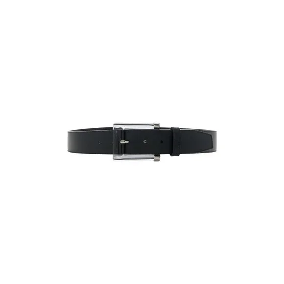 Brandon Maxwell Lucite Buckle Leather Belt Black Size Medium NWT m41531584286_1.jpg main image 2
